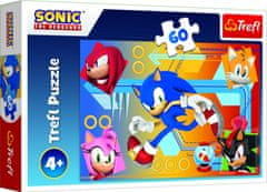 Sonic Sestavljanka v akciji/ The Hedgehog 33x22cm 60 kosov