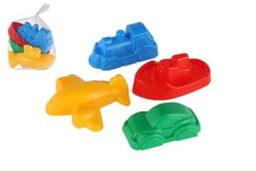 Teddies Formice za lutke iz peska 4 kosi plastičnih vozil v mreži 12m+