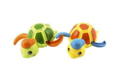 Teddies Želva za poteg v vodo na ključu plastika 12x12cm 2 barvi 18m+
