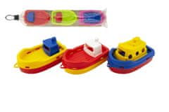 Teddies Vodni čoln 14cm 3 kosi v vrečki