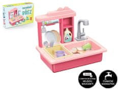 Teddies Pomivalno korito roza barve