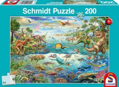 Schmidt Puzzle Svet dinozavrov 200 kosov