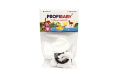 Profibaby Ugriz z obeskom črno-belo