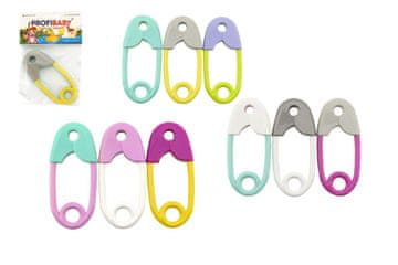 Profibaby Ščipalka s ščipalko iz plastike 12cm mešanica barv v vrečki 0m+