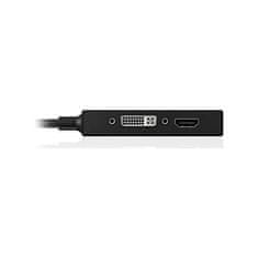 IcyBox IB-AC1032 Mini DisplayPort na DVI/HDMI/VGA pretvornik
