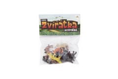 Teddies Živali mini safari ZOO plastika 5-6cm