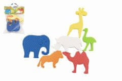 Teddies Vodne nalepke Zoo 6 kosov