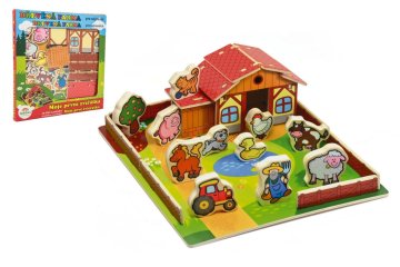 Teddies Moje prve živali - lesena kmetija
