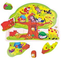 Bino Srečne živali Puzzle