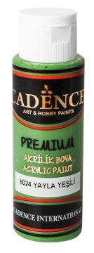 Cadence Akrilne barve Premium, 70 ml - zelena