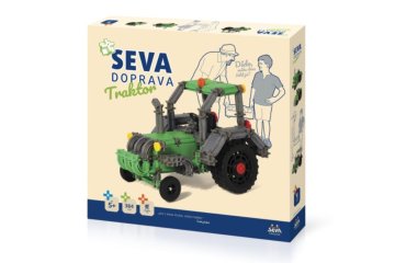 Seva Gradbeni set DOPRAVA Traktor 384 kosov