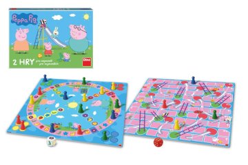 Dino Igra Igrajmo se in diapozitivi Peppa Pig