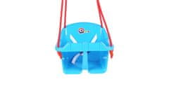 Teddies Otroška gugalnica plastična modra nosilnost 20kg 24m+