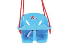 Teddies Otroška gugalnica plastična modra nosilnost 20kg 24m+