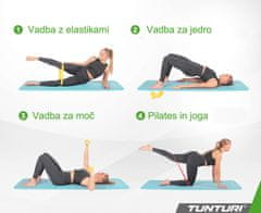 Tunturi Blazina za fitnes svetlo modra 15 mm