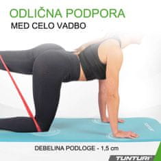 Tunturi Blazina za fitnes svetlo modra 15 mm