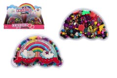 Teddies Obarvane plastične kroglice v blistru 20x13cm