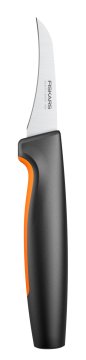 Fiskars Ukrivljen nož za lupljenje 7 cm - 1057545 -