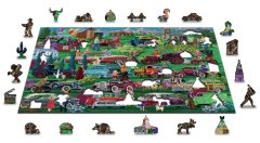Wooden city Lesena sestavljanka Veterani 2v1, 505 kosov ECO