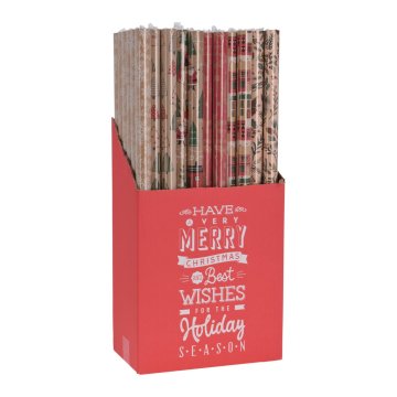 STREFA Božični ovojni papir 0,7x 2m BÉŽ