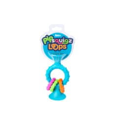 Fat Brain Debela možganska hrkljica pipSquiz Loops modra 13 cm