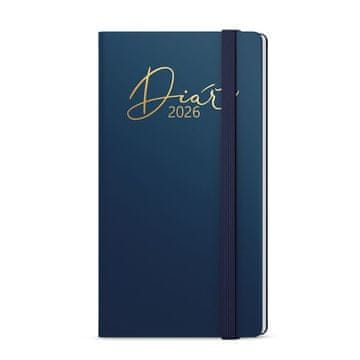 Tedenski žepni dnevnik 2026 Luxi - modri