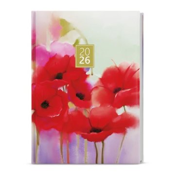 Tedenski dnevnik 2026 Lamino - A5, Maki