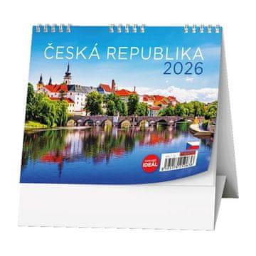 Namizni koledar 2026 Češka
