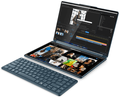 Lenovo Yoga Book 9 prenosnik, Ultra 7 255H, 32GB, 1TB, W11H (83KJ0008RM)