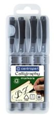 Centropen Kaligrafski markerji 4 kosi