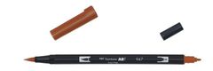 Tombow Dvostranski marker s čopičem ABT - burnt sienna