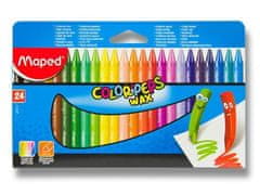 Maped Color'Peps Wax - 24 barv, trikotne oblike