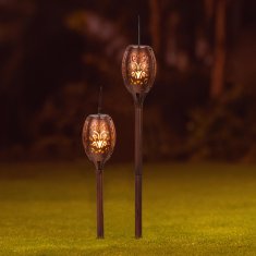 Haushalt LED solarna vrtna svetilka, 2 kosa