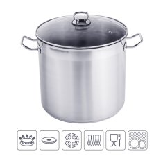 Haushalt Univerzalni lonec s steklenim pokrovom, 20 l