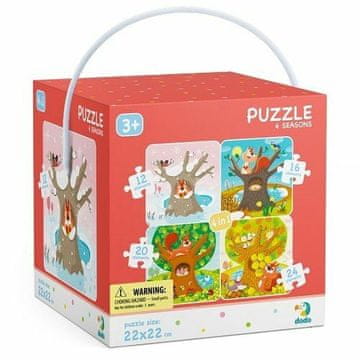 DoDo Puzzle 4v1 - 4 letni časi