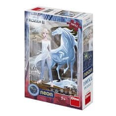 Dino FROZEN II 100XL neonska sestavljanka NOVO