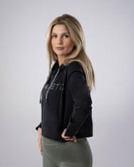 LEAFLETIC Ženska kratka kapucarja iz bombaža z elastanom – udobna in modna, XS