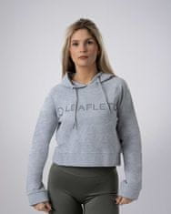 LEAFLETIC Ženska kratka kapucarja iz bombaža z elastanom – udobna in modna, S