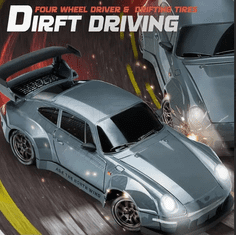 JOJOY® Drift avtomobil z daljinskim upravljalnikom, dirkalni avto, do 20 km/h | DRIFTOR