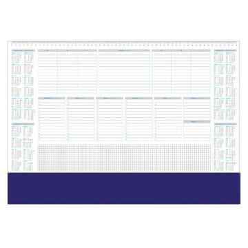 PIGO Namizna podloga koledar modra 2025-2026