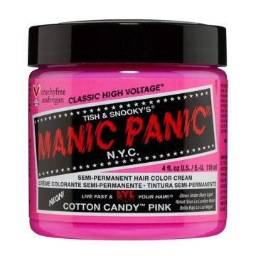 Manic Panic Manic Panic Cotton Candy Pink poltrajna barva za lase