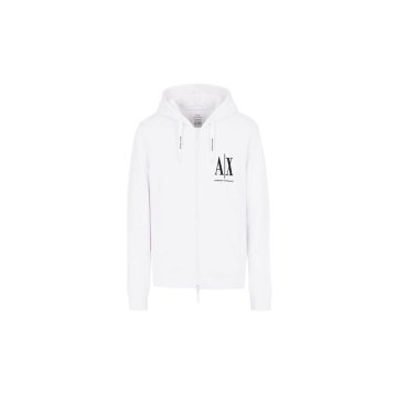 Emporio Armani Športni puloverji bela 8NZMPPZJ1ZZ1100