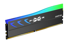 Silicon Power Xpower Storm pomnilnik (RAM), 16GB (1x 16GB), DDR5, 6000MHz, CL30, RGB, UDIMM (SP016GXLWU60AFSK)