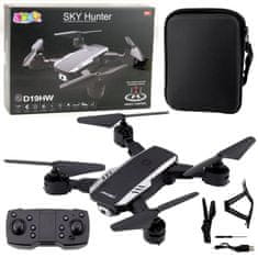 Lean-toys Aku. 360 zložljiv dron s kamero Sky Hunter D19HW WiFi FPV