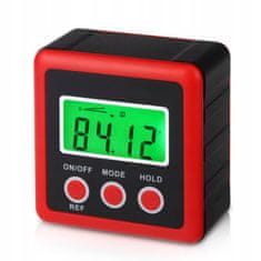 Dexxer 3v1 mizarski magnetni digitalni LCD kotomer