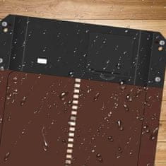 Dexxer Elektronska avtomatska vrata za kokošnjak s senzorjem mraka 35x24cm rjava