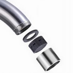 Dexxer Enoročna kromirana kuhinjska armatura vrtljiva 360°