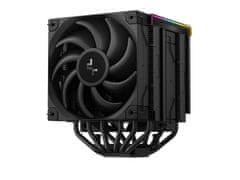 DEEPCOOL AK620 Digital PRO hladilnik za procesor, 2 x 120mm, LCD, črn (R-AK620-BKAPMN-G)