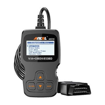 Ancel Diagnostični skener OBD2 AD310/AC103
