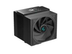 DEEPCOOL Assassin IV VC Vision hladilnik za procesor, 140mm, Vapor Chamber, LCD, črn (R-ASN4-BKNVMD-G)